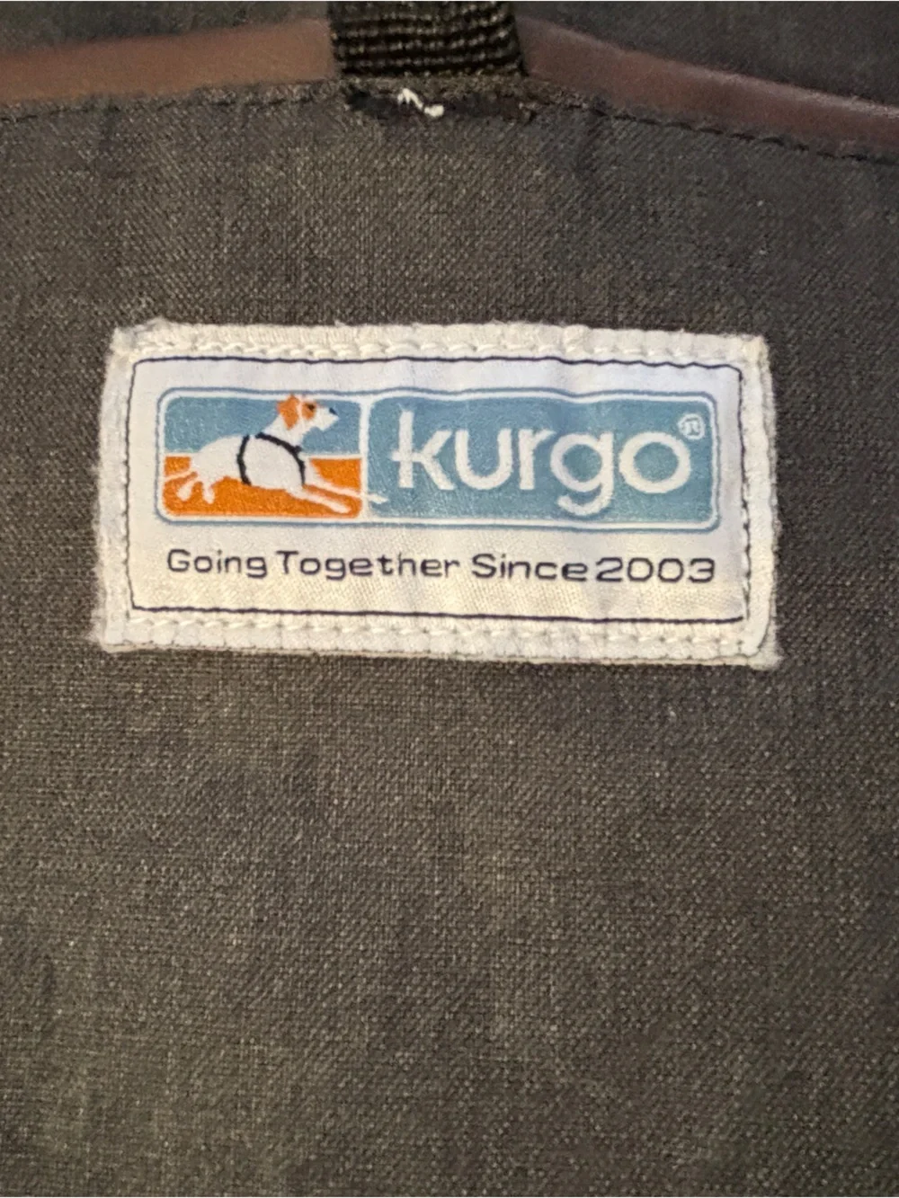 Kurgo Dog Car Hammock Seat Cover Waterproof Black 57x28 Pet Travel Protector